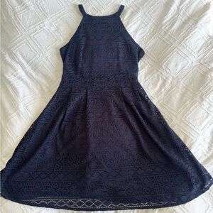 Le Chateau Navy Dress